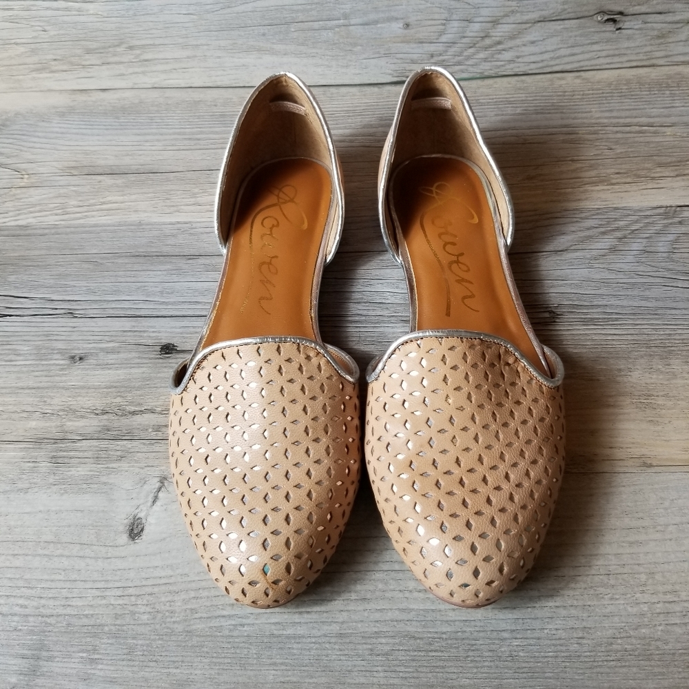 Rowen Chapman Leather Flat Loafers